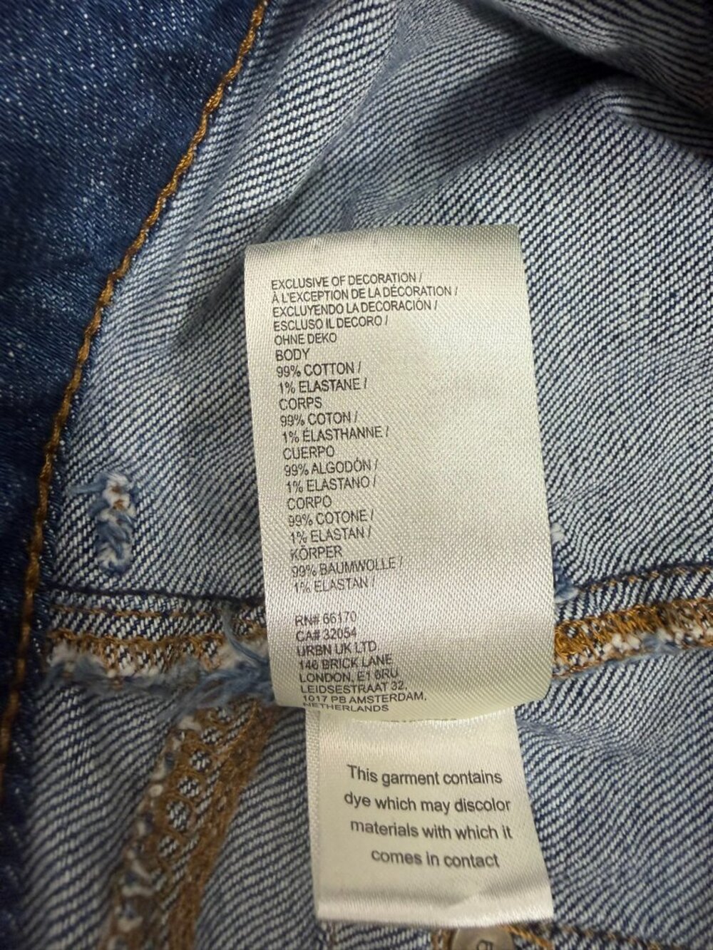 Anthropologie Pilcro The Wanderer Mid-Rise Relaxed Jeans Size 26 Mid Wash - Picture 11 of 11